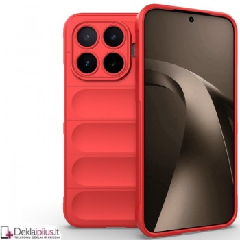 Magic Shield guminis dėklas - raudonas (Xiaomi 17T)